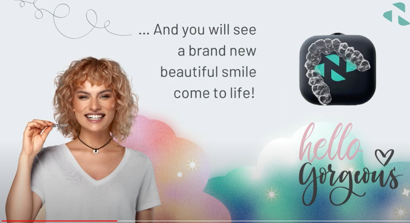 Nuvola clear aligner patient smile transformation